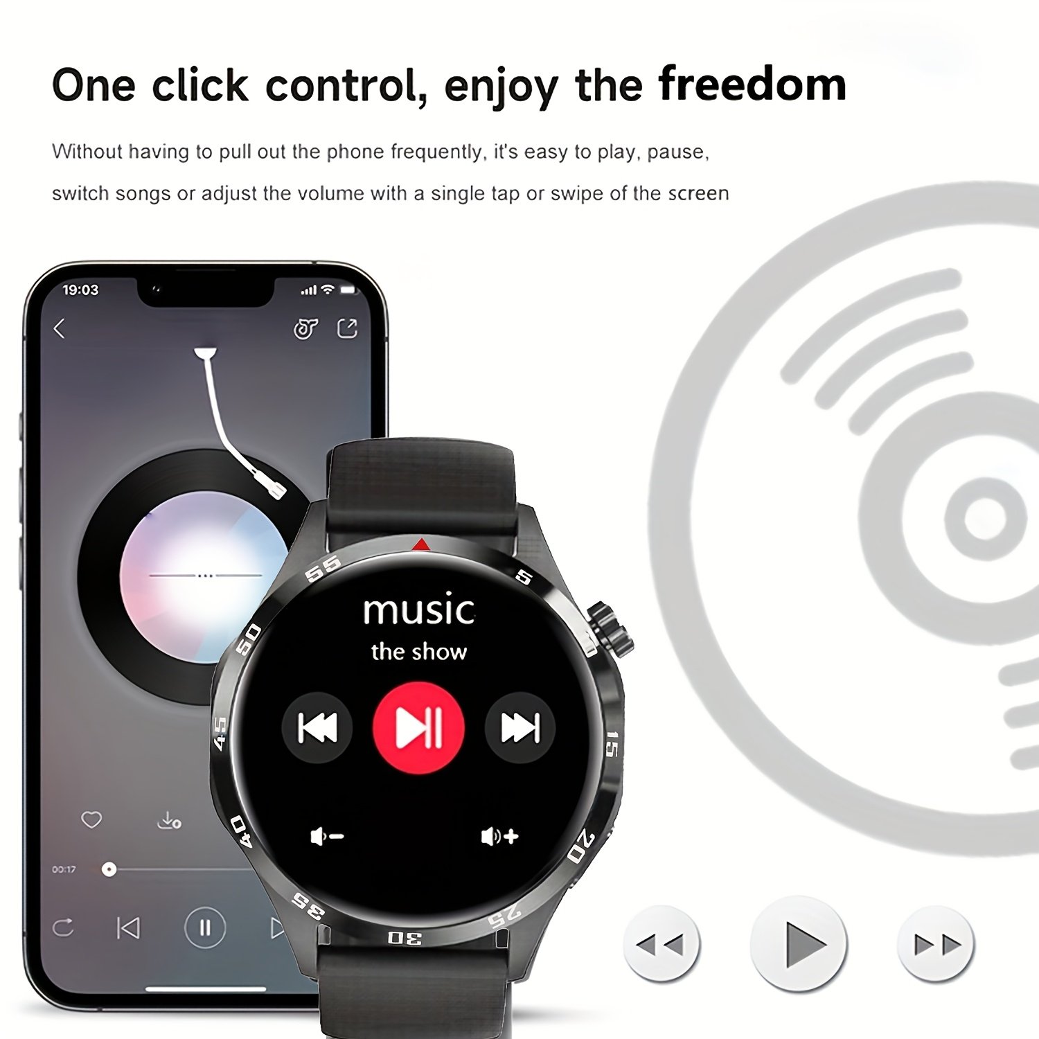 ERUN Flagship Store New Product P15 PRO Smart Watch, Sports Smartwatch, Featuring the Same GT6 PRO Watch Face, Metal Body, Silicone Strap, Hundreds of Watch Faces, Wireless Calling for Men, SMS Alerts, Multiple Sports Modes, USB Magnetic Charging – Image 12