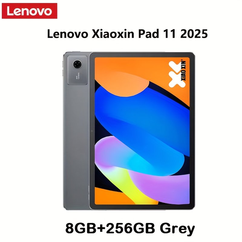 Lenovo Android 11 Inch Tablet 8GB+128GB/8GB+256GB, Dimensity 6300, 7040Mah Large Battery, 2560*1600 Resolution, Wifi, Available in Gray Or Blue, The Perfect Gift for Back-To-School Season (No Adapter), Tablet, Pad, Tablet, Pad – Image 8