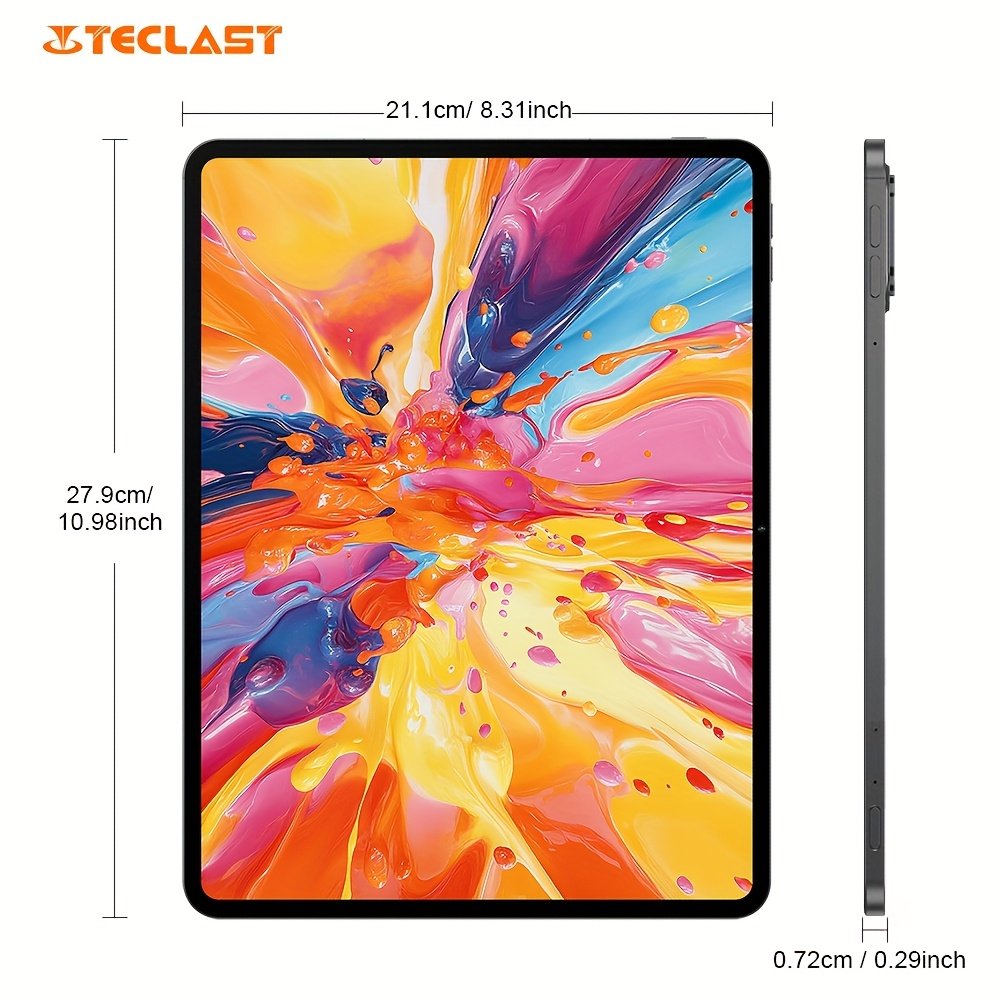 Teclast Artpad Pro 12.7-Inch Display, 90Hz Refresh Rate Smart Button, MTK G99 Octa-Core CPU, 20GB(8+12GB) RAM 256GB ROM with Support 2TB TF Card, LTE Support Dual SIM, Android 15 Al Hyper-Audio, Tablet, Pad – Image 5