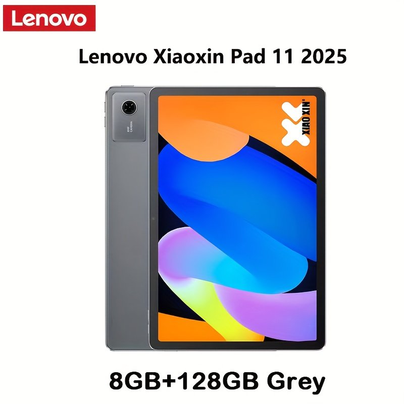 Lenovo Android 11 Inch Tablet 8GB+128GB/8GB+256GB, Dimensity 6300, 7040Mah Large Battery, 2560*1600 Resolution, Wifi, Available in Gray Or Blue, The Perfect Gift for Back-To-School Season (No Adapter), Tablet, Pad, Tablet, Pad – Image 7