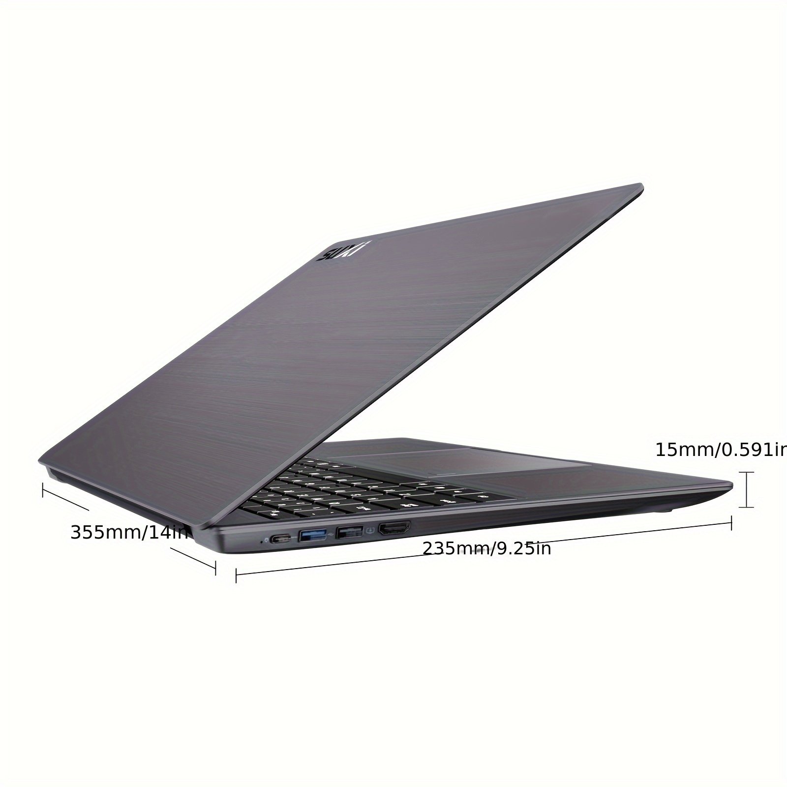 Laptop with 16GB LPDDR4 Memory and 128GB Solid-state Drive, Equipped with an Intel Celeron N5095 Processor, up to 2.9GHz, Quad-core, 1920x1080 IPS Display, Built-in HD Front Camera, 2 USB-A Ports, Pre-installed Operating System, with Fingerprint – Image 6